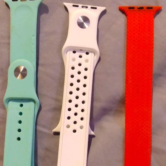 Accessories - New, Set of 3 Smart watch Silicone Bands